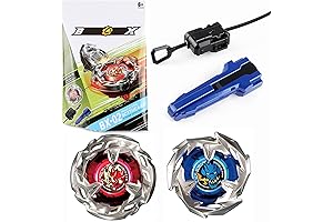 2 Piece Supreme Warrior Battling Gyros Tops Starter Pack, includes Dransword & Hell Scythe