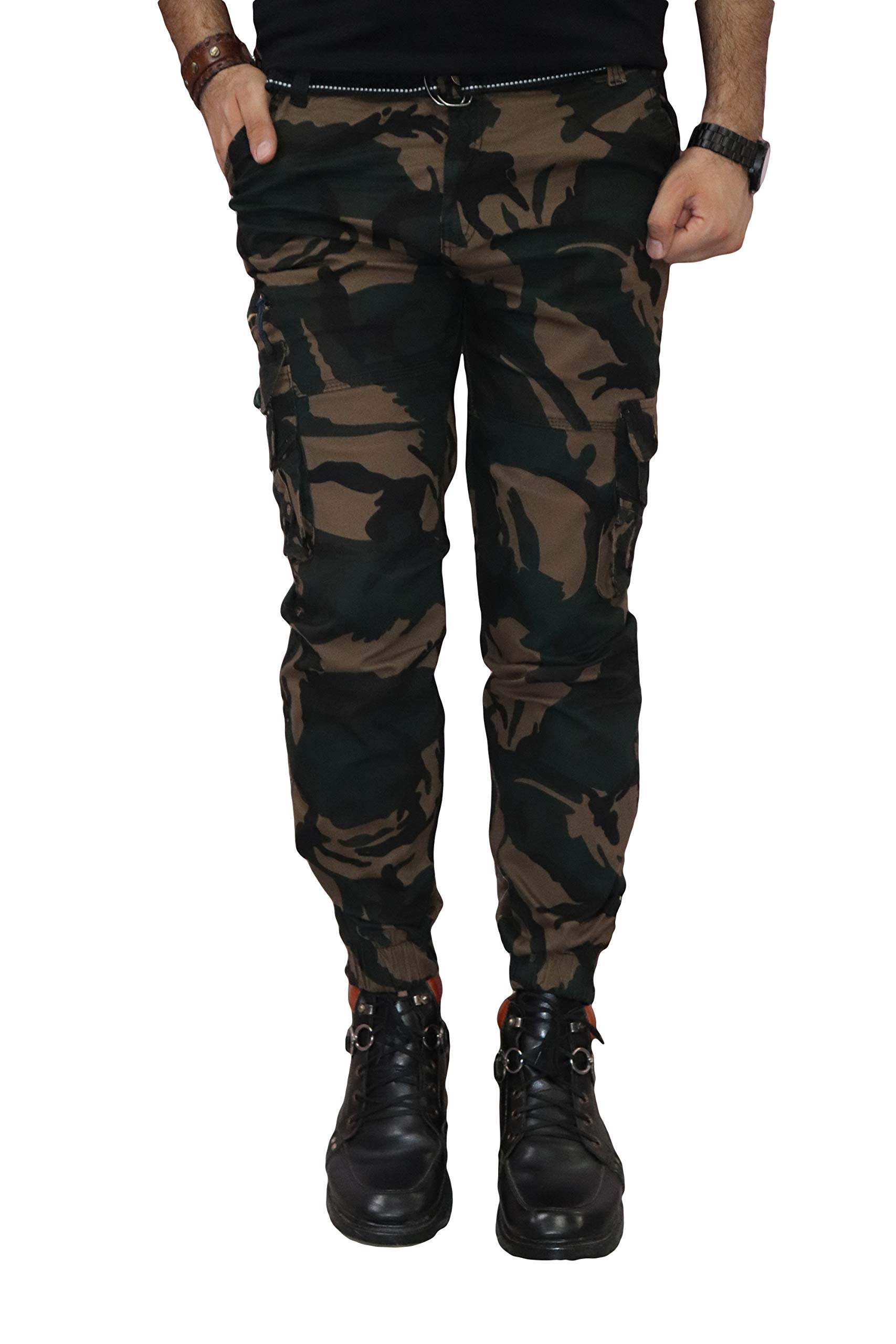 urban legends Cargos for Men || Men's Cotton Regular Fit Cargo Joggers with 6 Pockets || Casual Pants || (UL-1P9)-picture-16