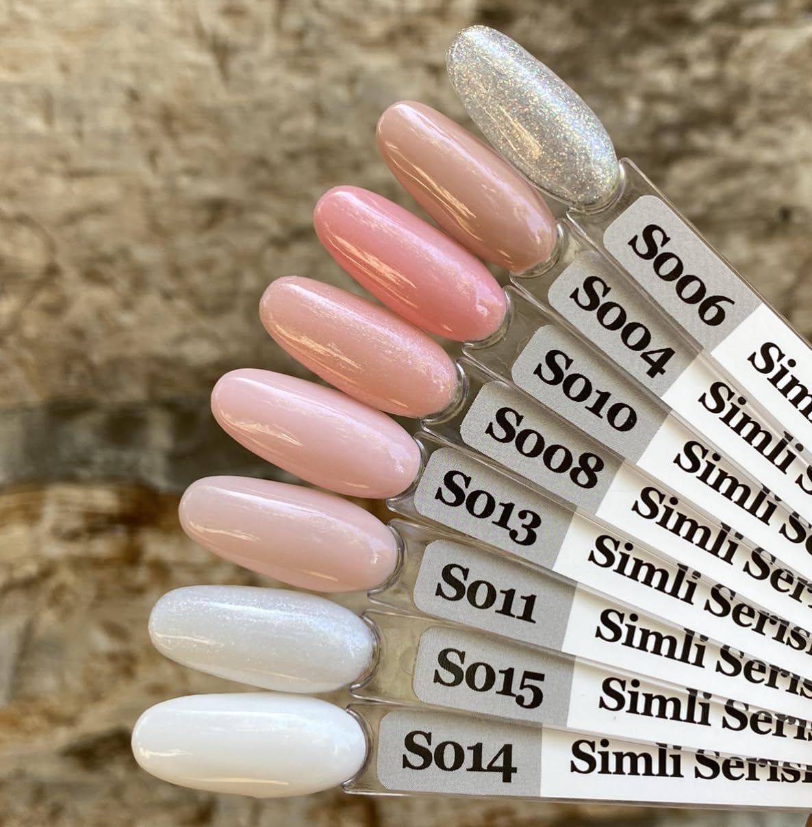MOMO professional Kalıcı Oje S008 Simli Açık Yavruağzı 14 ml