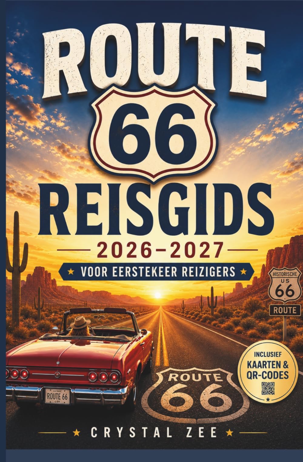 ROUTE 66 REISGIDS 2026-2027 VOOR EERSTEKEER REIZIGERS: Een uitgebreide reisplanner voor een roadtrip met kaarten, tips van insiders, routesuggesties, ... van Chicago naar Santa Monica.