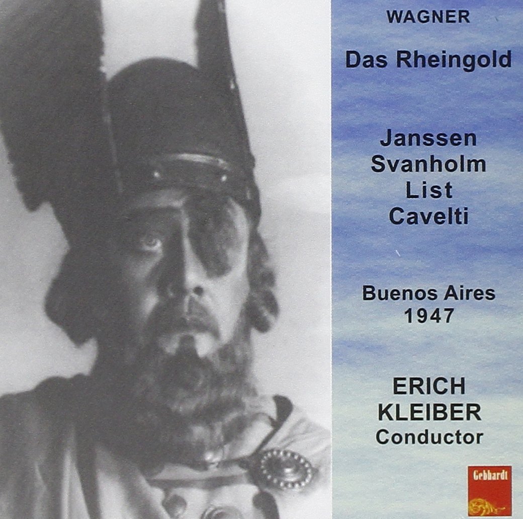 Wagner - Das Rheingold Janssen Svanholm List Cavelti Buenos Aires 1947 CD NEW