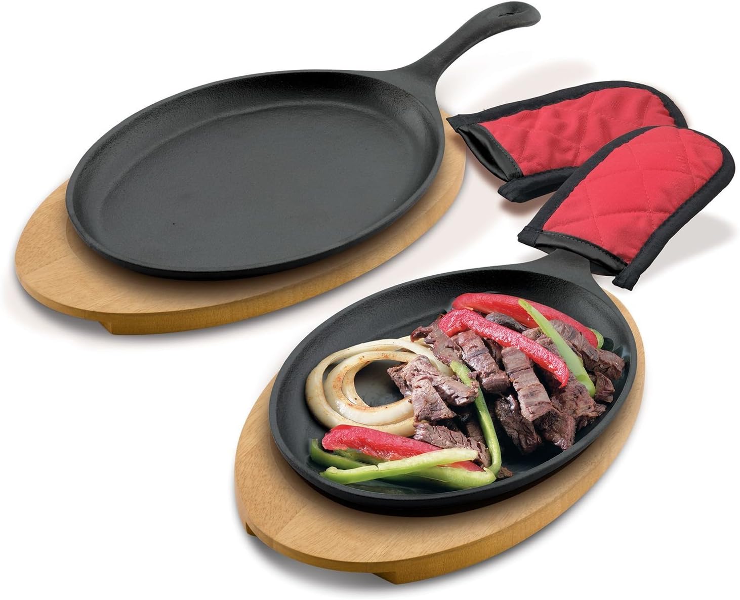 Tramontina Fajita Pan Set, 6-Piece