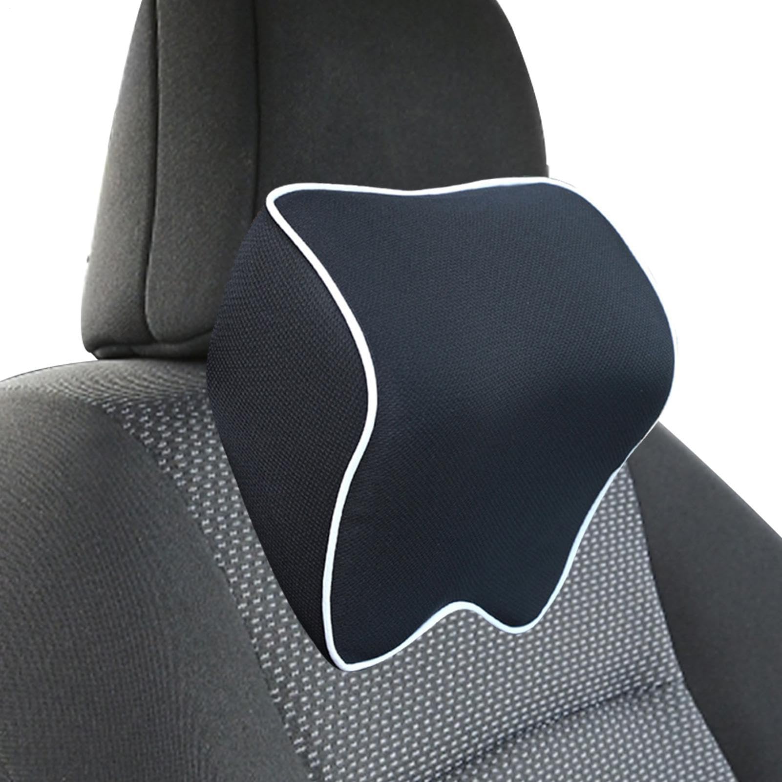 Almohada de reposacabezas de coche,Almohada cervical de espuma viscoelástica | Soporte universal para cuello de coche reposapiés para silla de oficina en casa