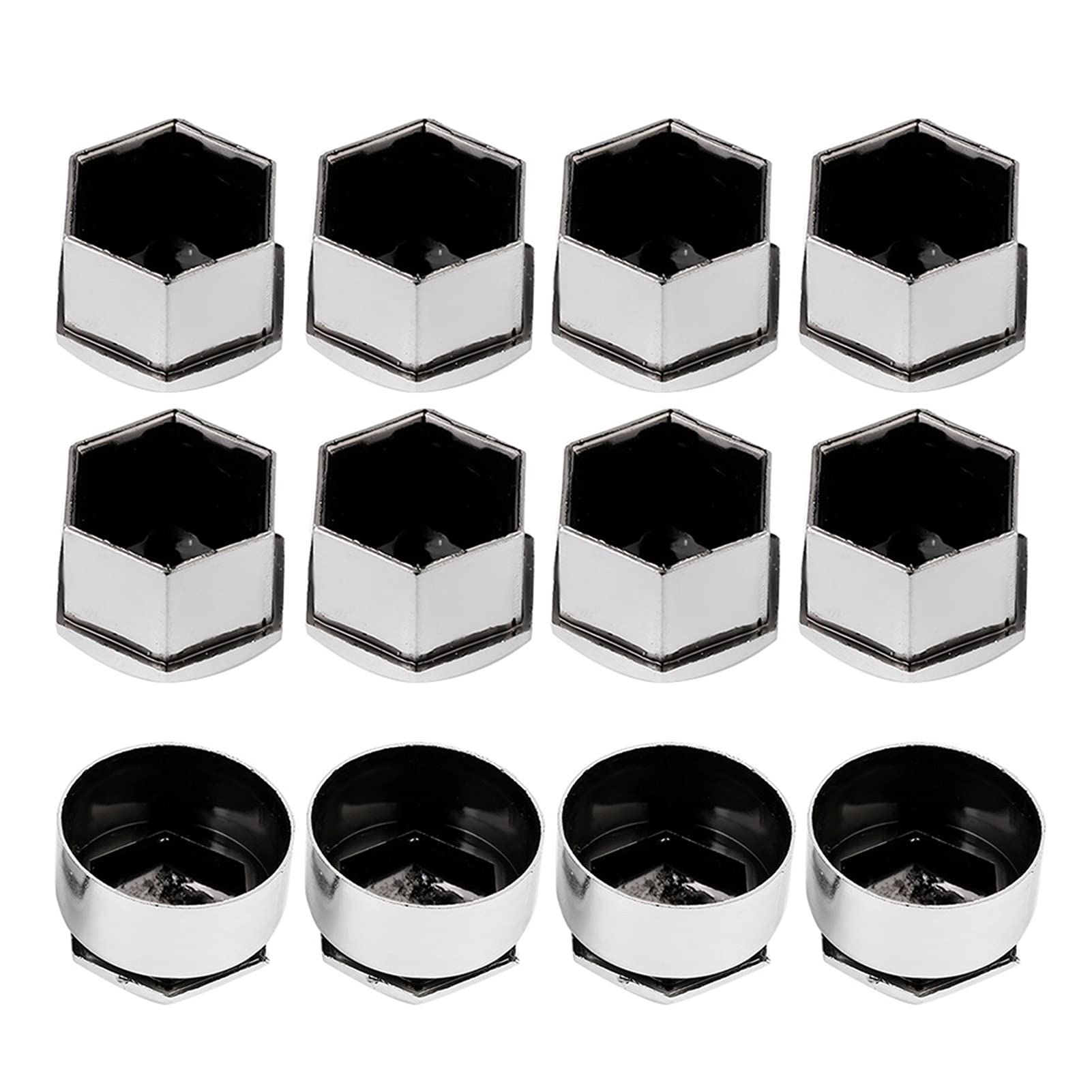 Wielmoer Covers, 20st 17mm Moer Auto Wiel Auto Hub Schroef Bescherming Anti- diefstal Cover Cap(rood