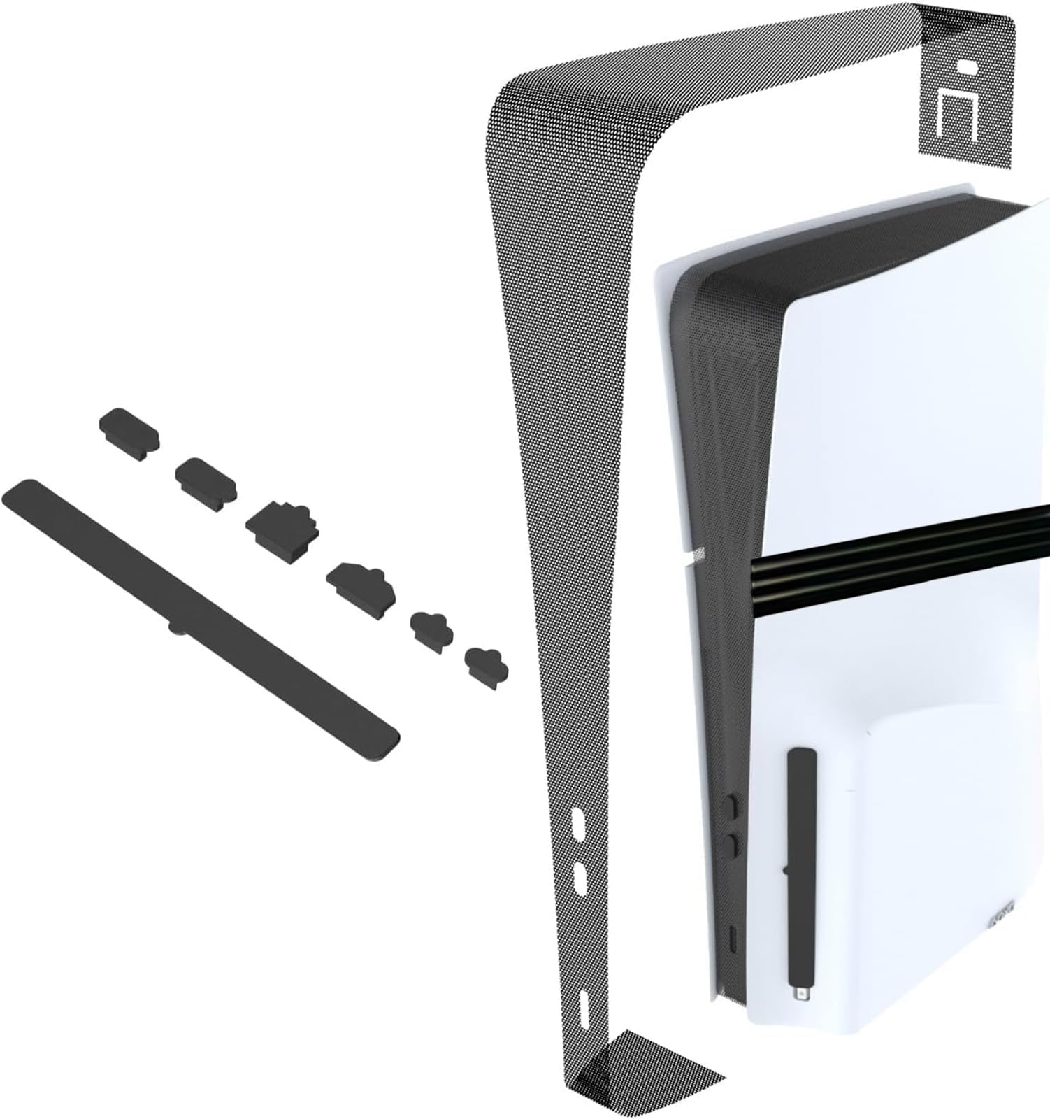 Amazon.co.jp: PS5 Pro用 ホコリキャッチャー【8-in-1】防塵カバー  