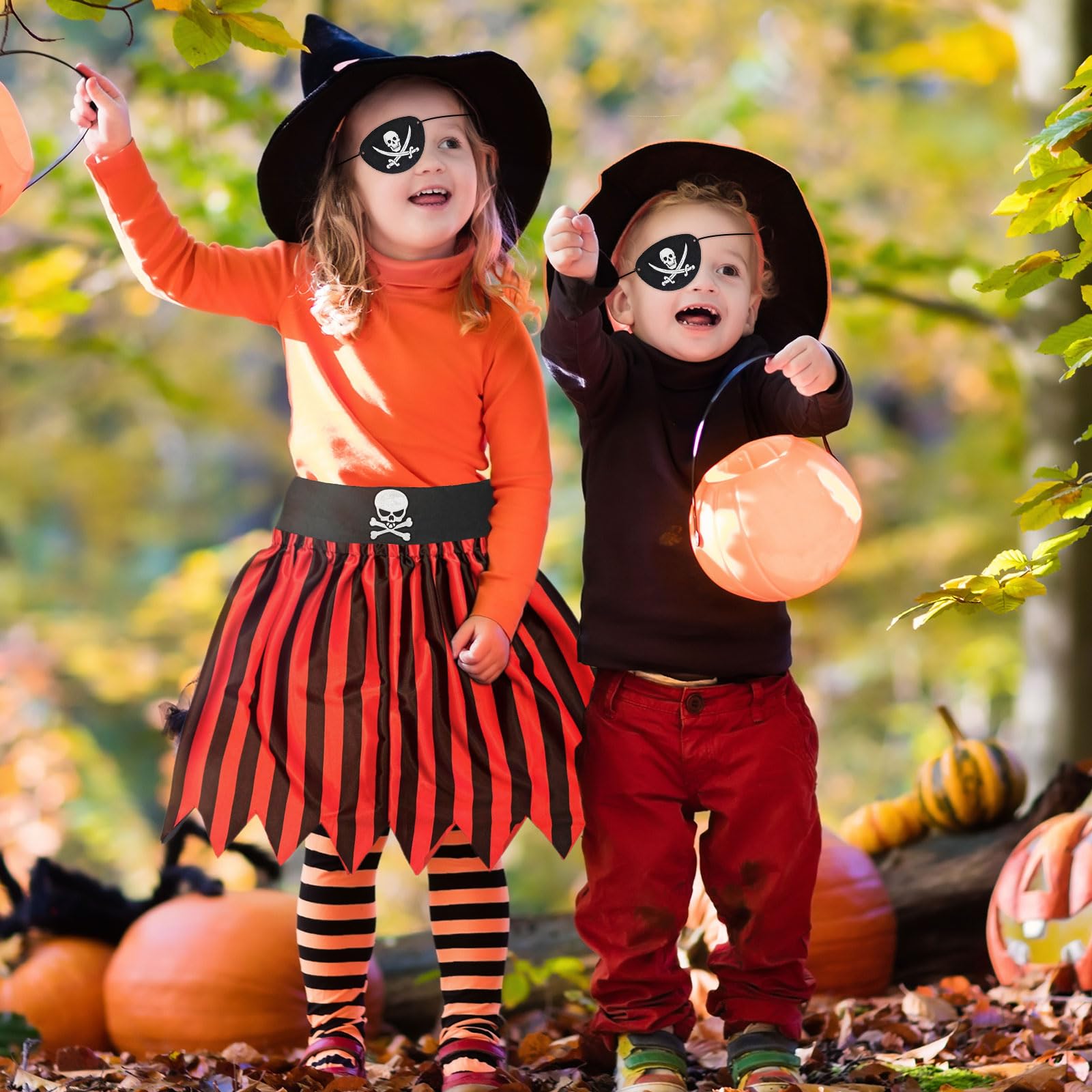 FUIPVGI 4 Pieces Kids Pirate Costume - Image 3