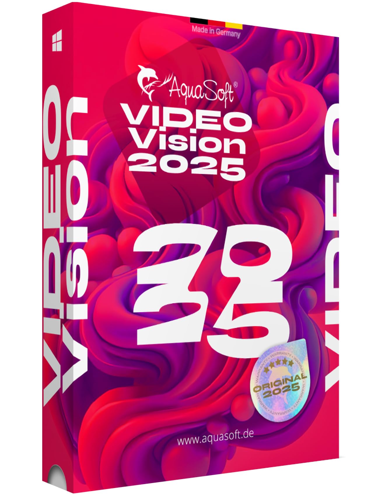 Video Vision 2025 - Videoshow Slideshow Video editing effects Animations Software for Win 11  10
