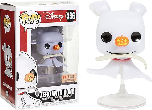 Funko Pop! Disney: TNBC - Zero With Bone (Limited Exclusive Edition) #336