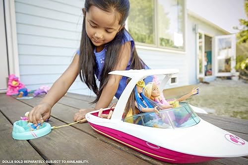Miniatura 2 de Juego de Delfín Mágico Barco de vista al océano de Barbie