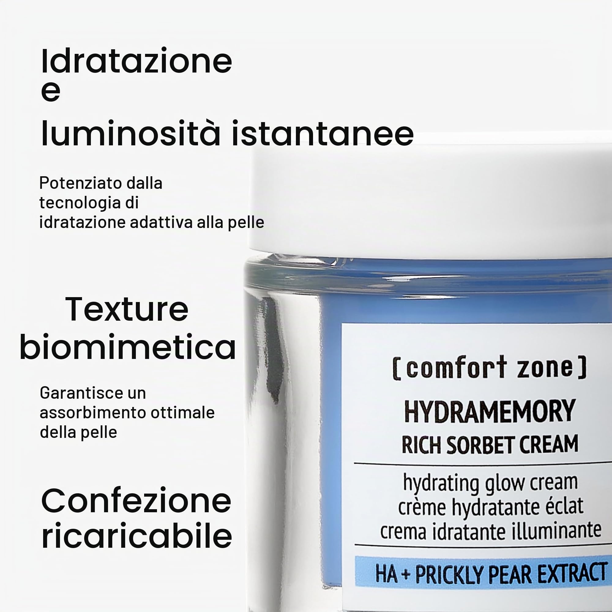 Comfort Zone Hydramemory Rich Sorbet Cream Refill 50ml - crema ricca