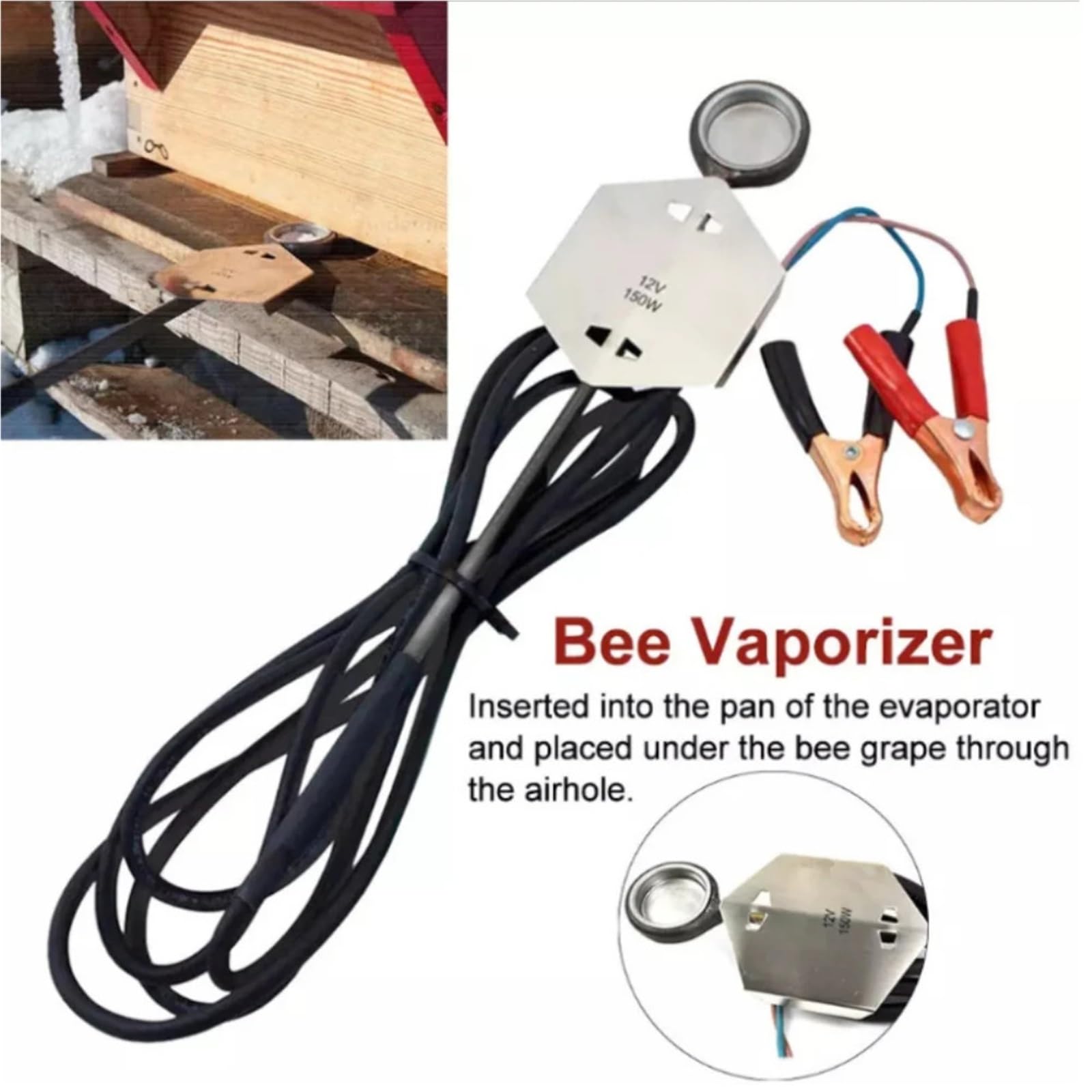 Vaporizzatore di acido ossalico Trattamento contro gli acari for Controllo della varroa Forniture for apicoltura Attrezzature for , strumenti per l'apicoltura