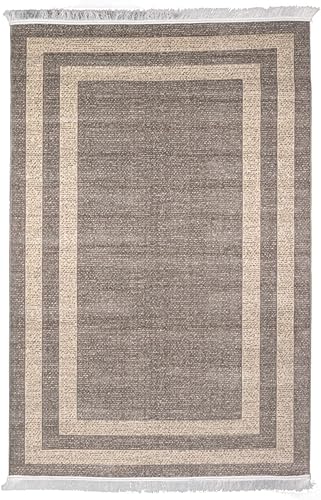 Miniatura 6 de Elly Décor Alfombra turca hecha a mano que no desprende pelo, para sala de estar, comedor, dormitorio, rectangular, Chipre, 2 x 3 pies, 203