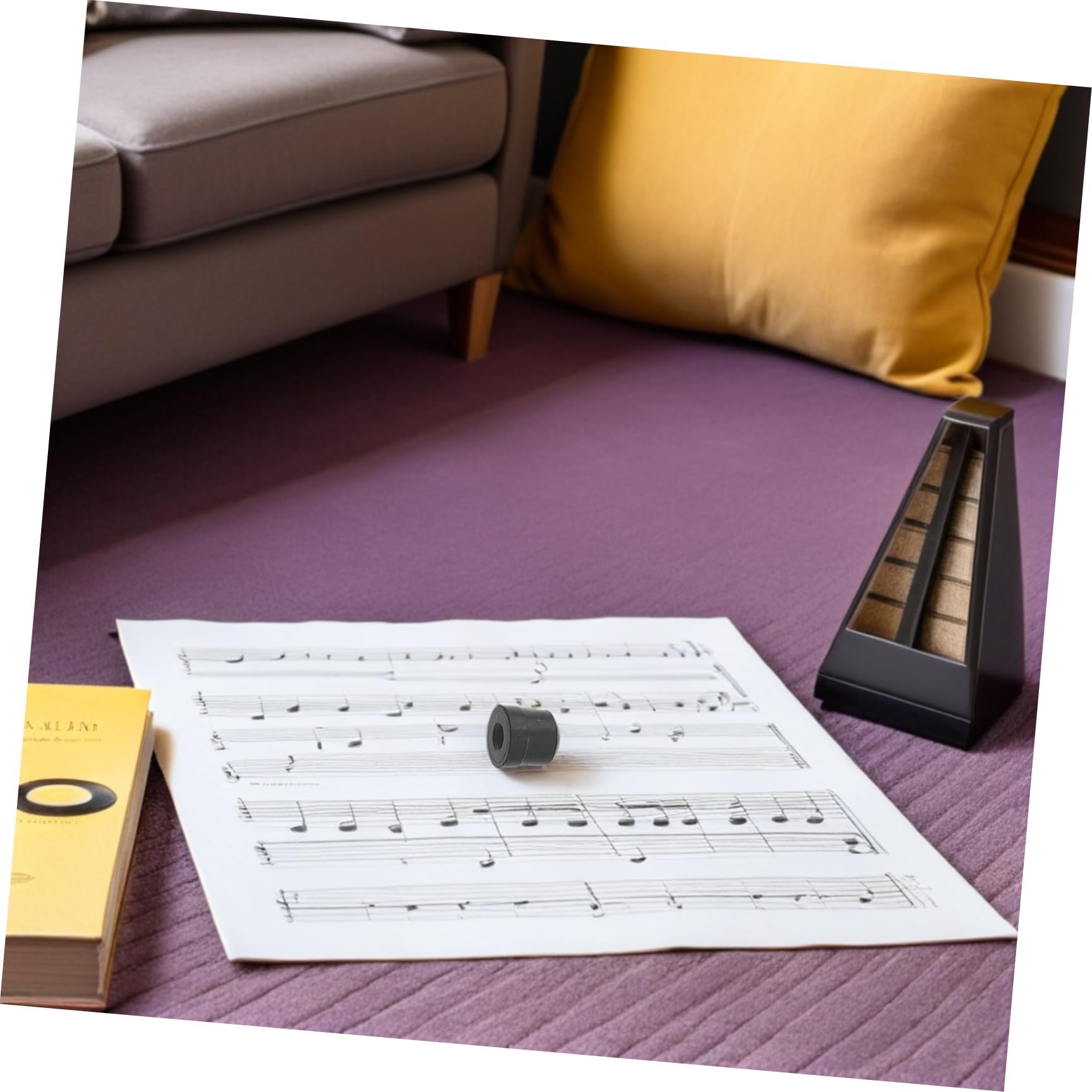 MAGICLULU Set de 5 Puntas de Goma para Trombón, Tapas Negras para Corredera Instalación Fácil y Ajuste Seguro, Accesorios Esenciales para Trombón