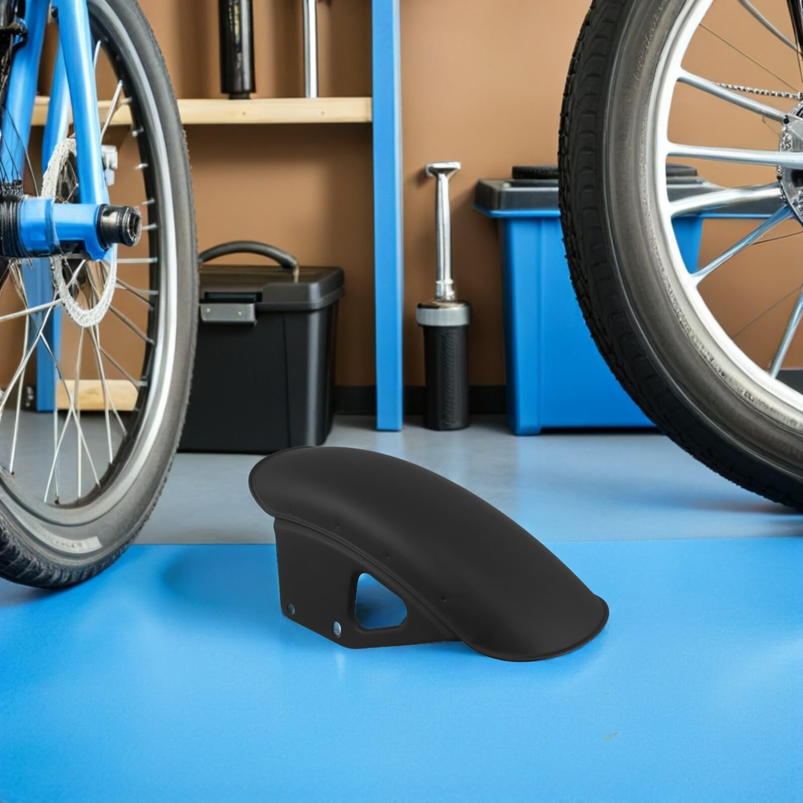 PRETYZOOM Parafango Anteriore e Posteriore Moto Gn125 in Ferro, Paraspruzzi Protettivi per Motociclette Retrò, Accessori Esterni Resistenti per Uso Urbano e Off-road