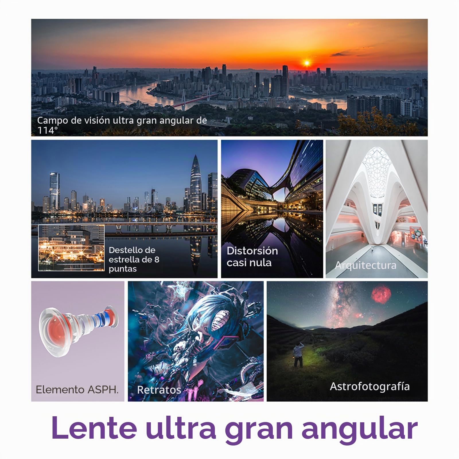 TTARTISAN Lente gran angular F2.8 de 14 mm, montura L, lente ultra gran angular de 114 ° con gran apertura y enfoque manual para cámara de montaje L