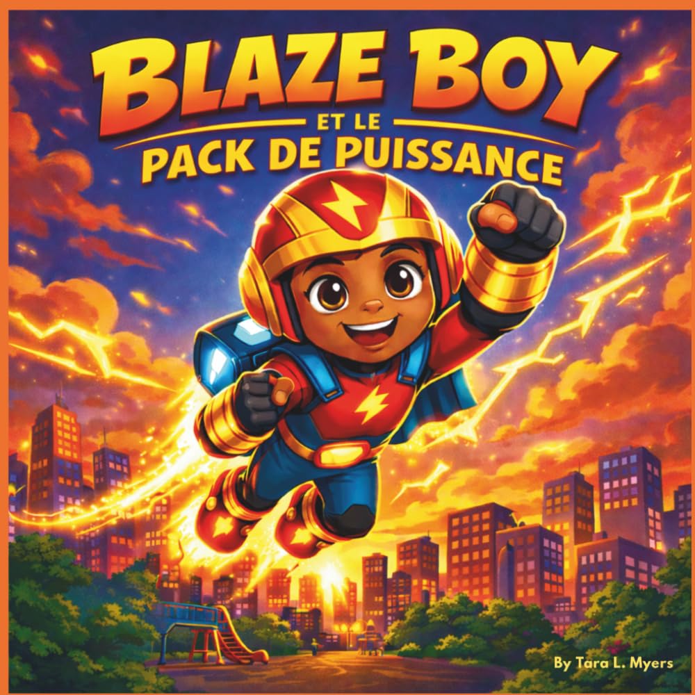 BLAZE BOY ET LE PACK DE PUISSANCE: Une aventure de super-héros sur la gentillesse, le courage et le pouvoir d'aider | super-héros | action-aventure | ... 8,5 x 8,5 (Children's Storybooks in French)