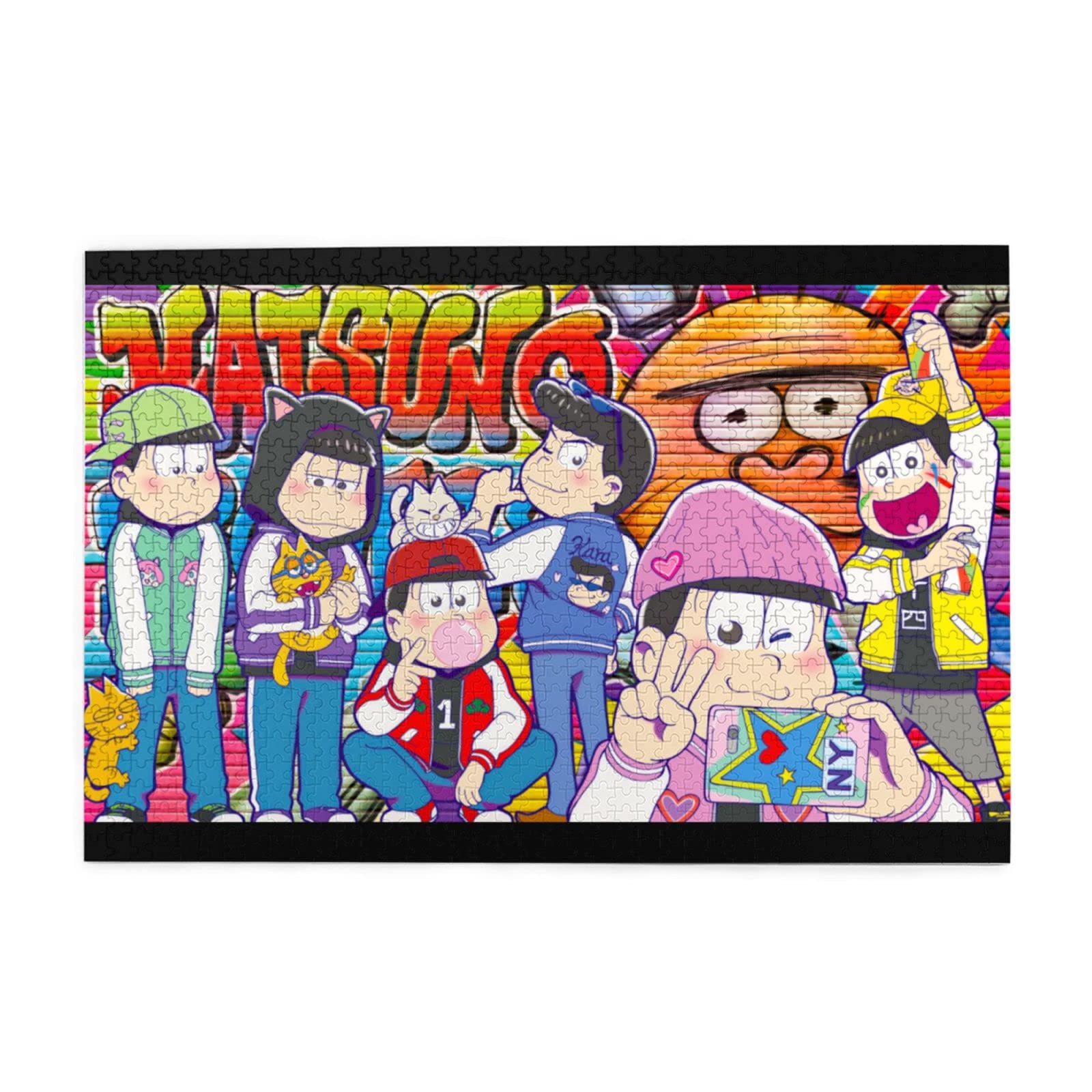 Amazon｜おそ松さん 1000ピース パズル 木製 日常 レジャー ストレス