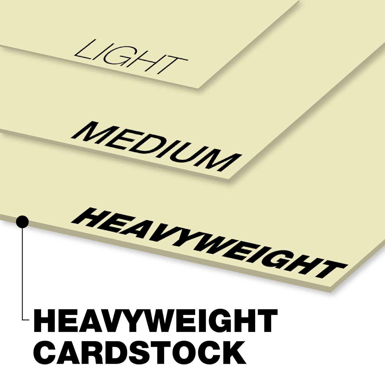 Springhill 11” x 17” Ivory Colored Cardstock Paper, 110lb, 199gsm, 250 Sheets (1 Ream) – Premium Heavy Cardstock, Printer Paper with Smooth Finish for Cards, Flyers, Scrapbooking & More – 056320R