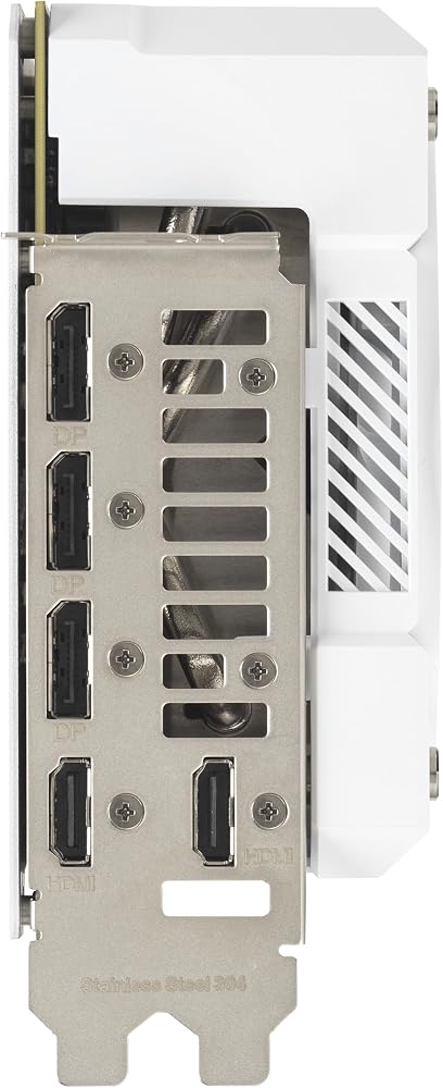 ASUS TUF GeForce RTX™ 5070 Ti 16GB GDDR7 BTF White OC Edition Graphics Card, NVIDIA, Desktop (PCIe® 5.0, HDMI®/DP 2.1, 3.125-Slot, Military-Grade Components, with a Detachable GC-HPWR Adapter)