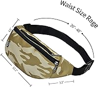 Vista 145 de Riñonera para hombres y mujeres, impermeable, para deportes, para viajes, senderismo, correr