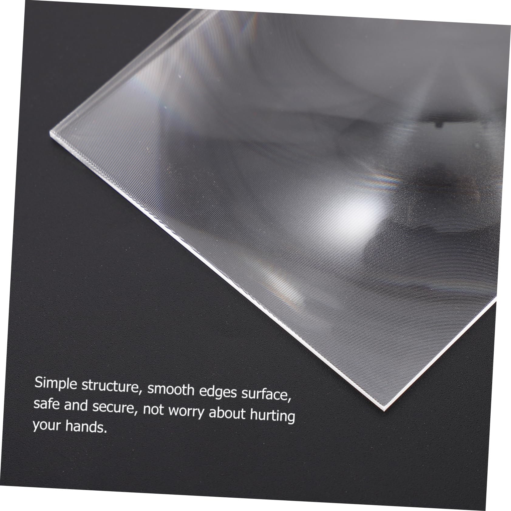2 Piezas Lente De Fresnel Lente Fresnel De Alta Definición Practica Lente Fresnel Lente Fresnel Óptica Experimento Óptico Lente Fresnel Proyector Brillo Material Acrílico