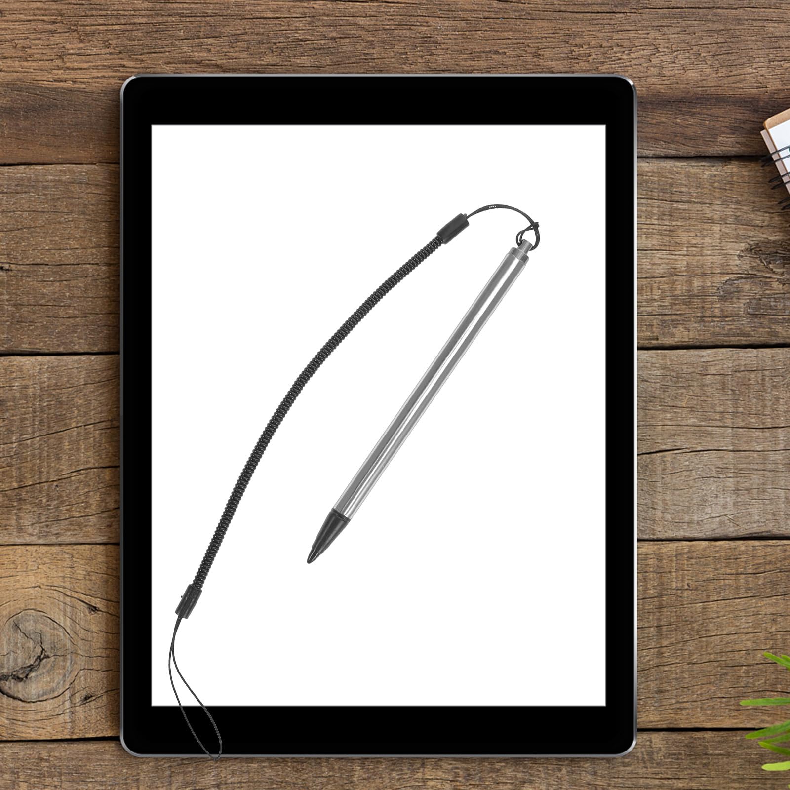 HOMSFOU 10pezzi Penna Stilo Touchscreen Resistiva da Adatto per Tablet e Cellulare con Corda Molla Anti-perdita per Scrittura Digitale e Disegni Precisi su Schermi Capacitivi e Resistivi