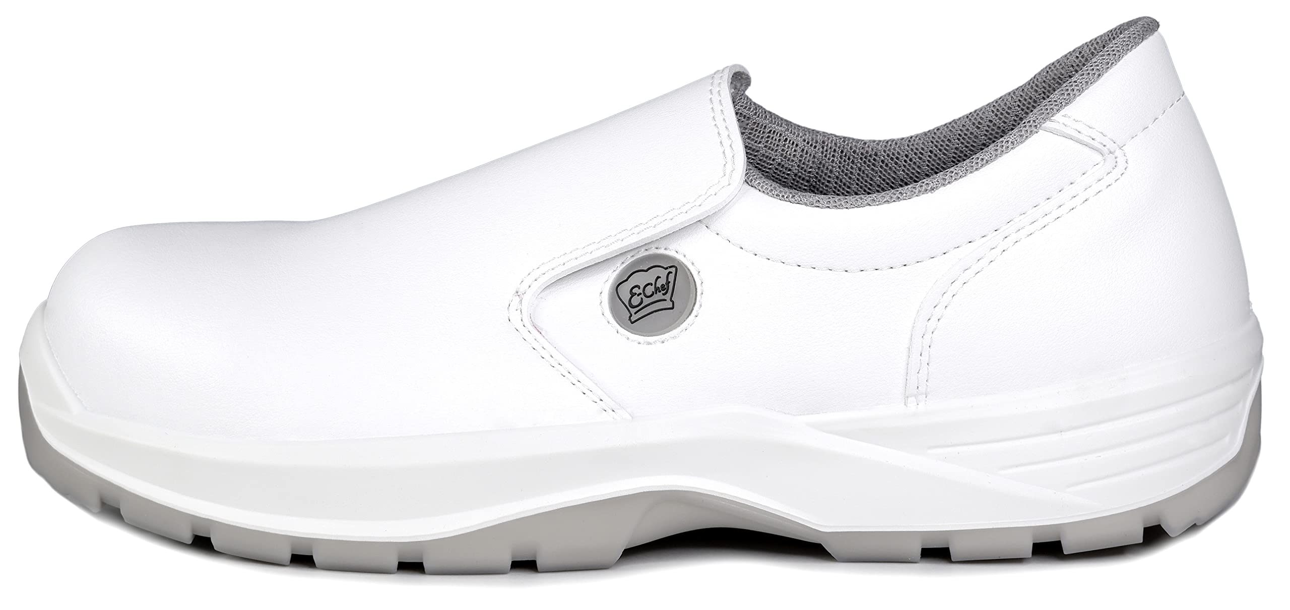 EuroRoutier E-Chef Roma Blanc - Chaussures de sécurité de Chef, Chaussures de Chef - Chaussures de Cuisine