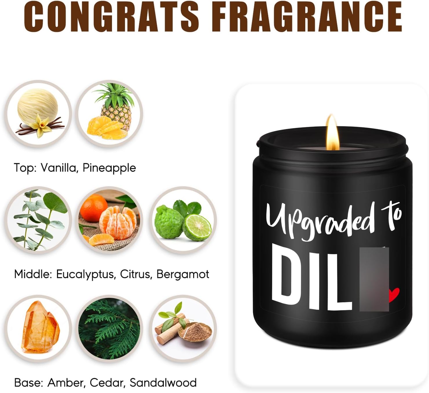Fairy's Gift Scented Candle, New Dad Gifts First Time, Dad to Be Gifts image 2