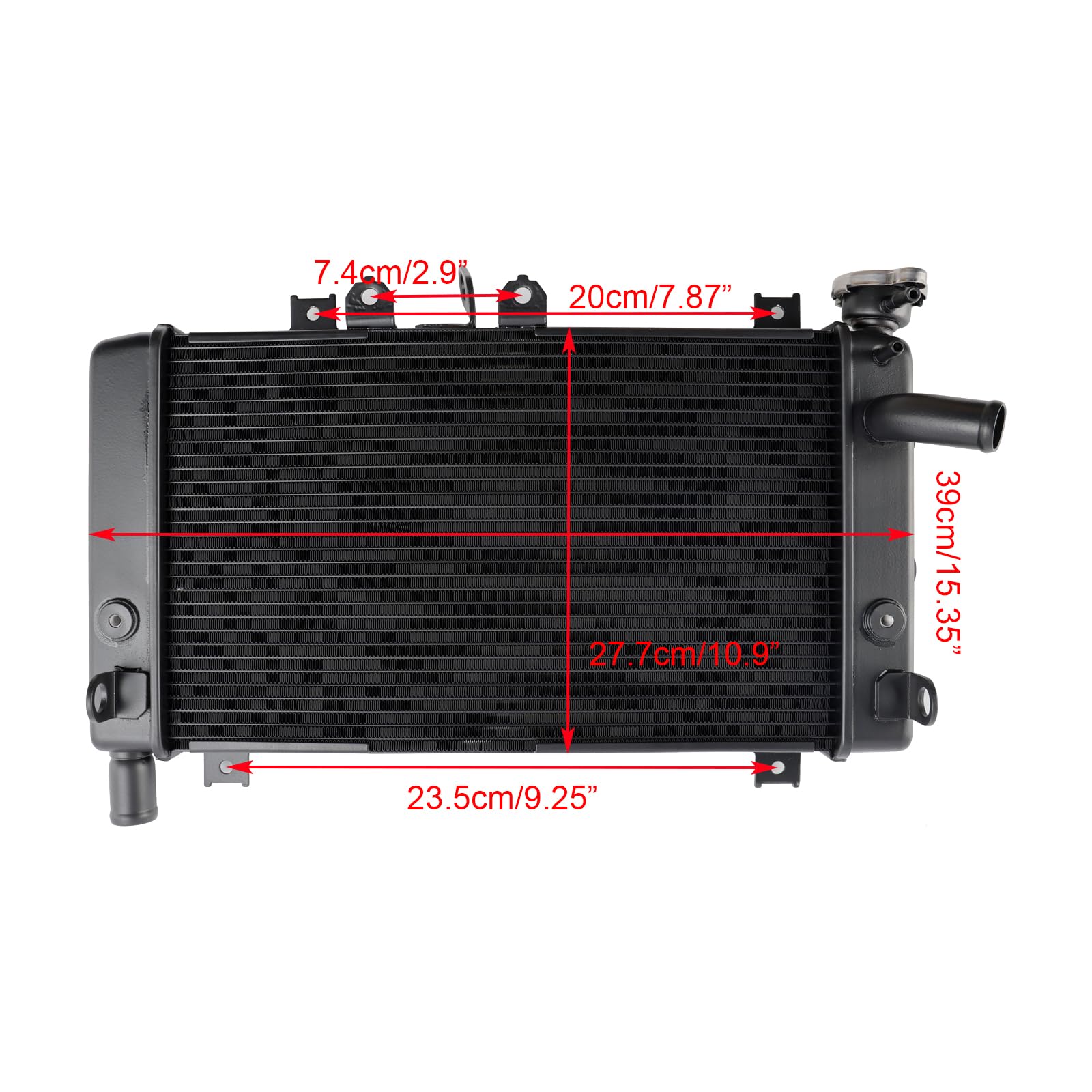 Amazon | Frezon zx4rラジエーター 適用カワサキニンジャ ZX-4R