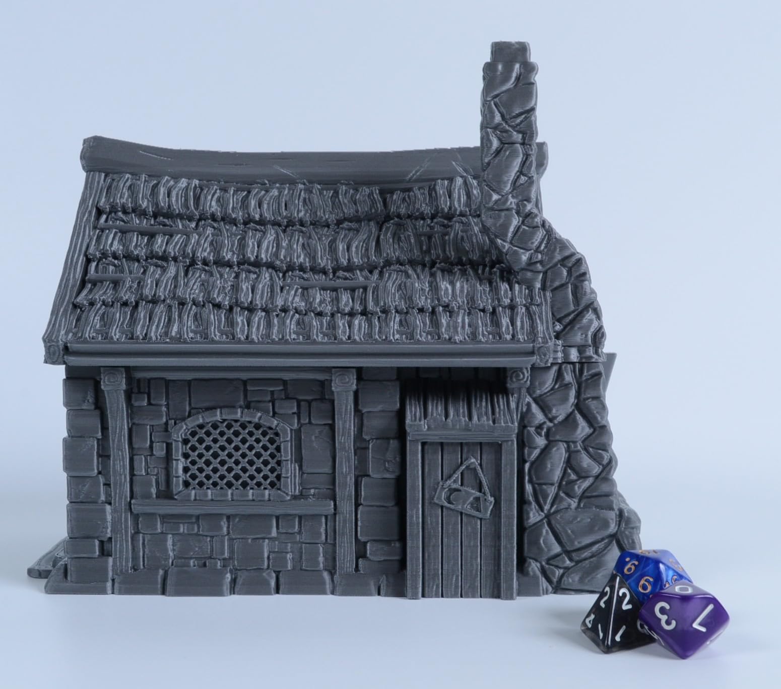 Casa medievale, 28 mm, modello di casa medievale per tavoletta e terreni RPG
