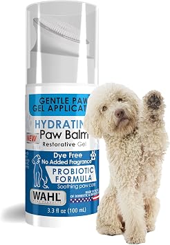 Wahl Lick Safe Hydrating Dog Paw Balm Restorative Gel, 3.3 oz