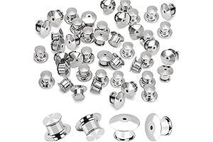 Ceryvop Locking Enamel Pin Backs (20-Pack)