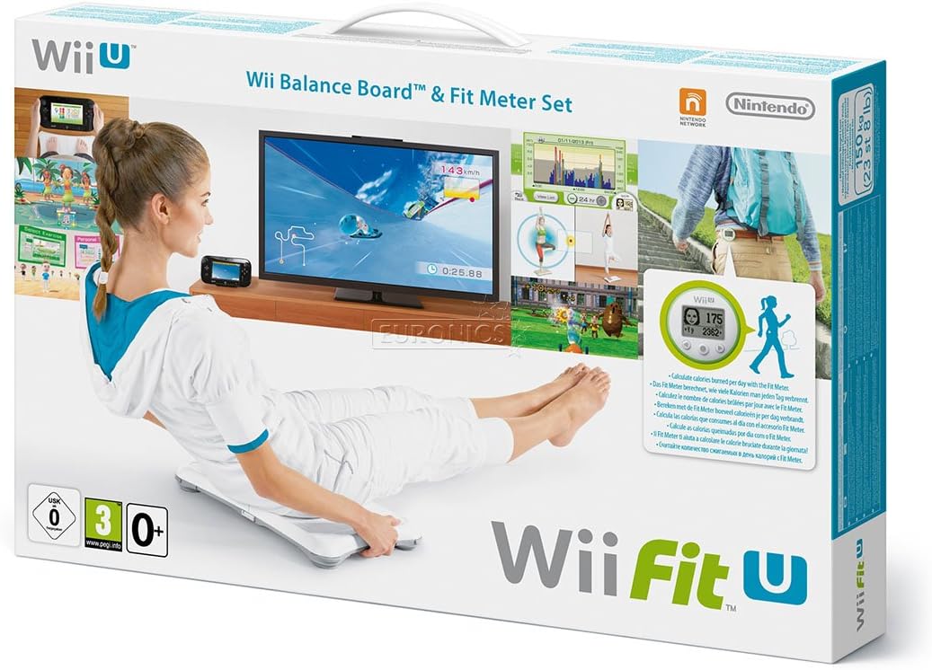 Wii Fit U w/Wii Balance Board accessory and Fit Meter - Wii U