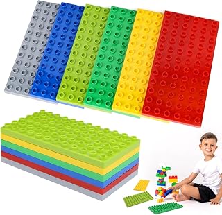 Bauplatten-Set, 12 Stück, 6 Farben