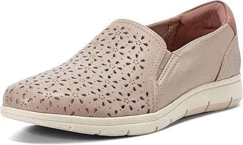 Cobb Hill Women's Lenoir Shoe Beige Leather 7.5M