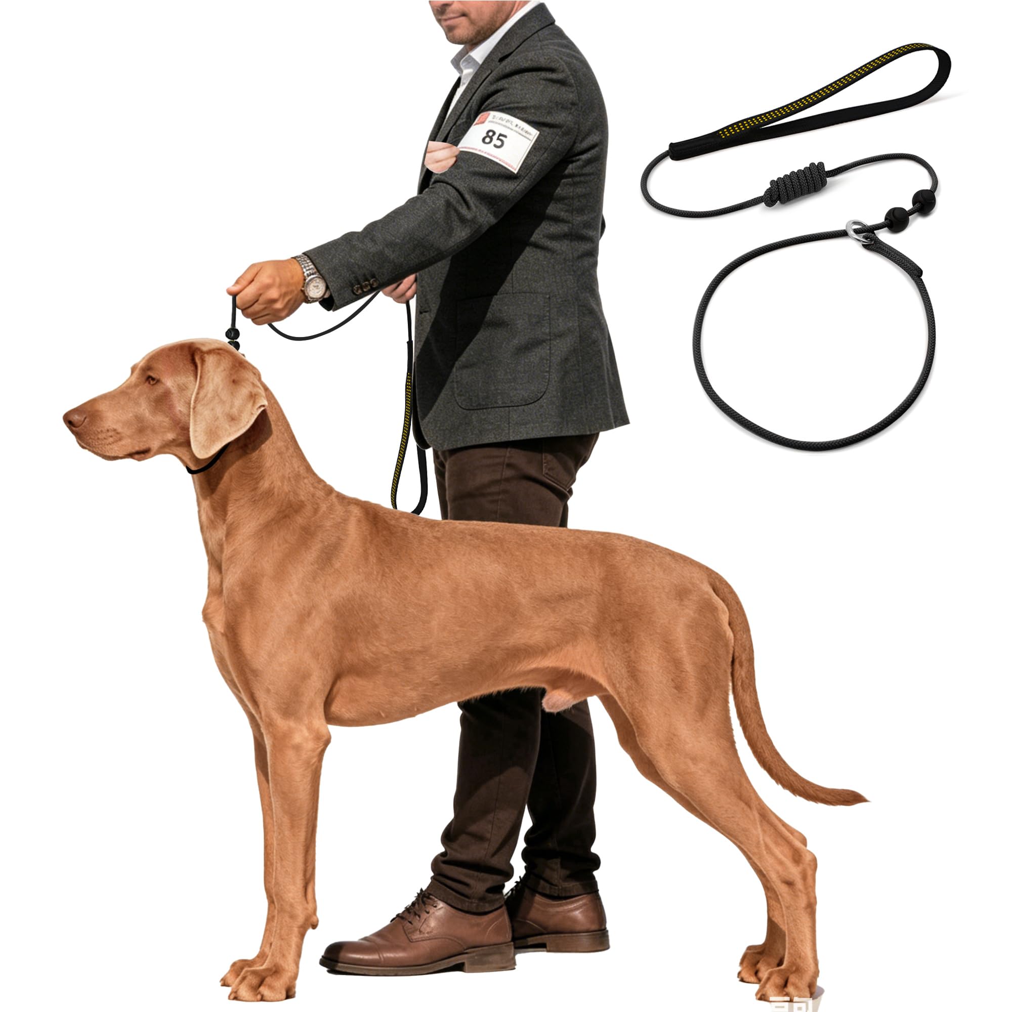 BeauGo Slip Leads for Dogs,Training Leash,No-Pull Slip Leash and