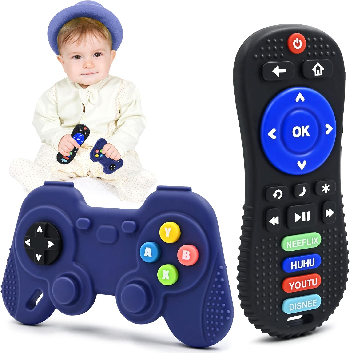 Teething Sensory Toys for Baby Autism 0 6 Months, Baby Teething Bath