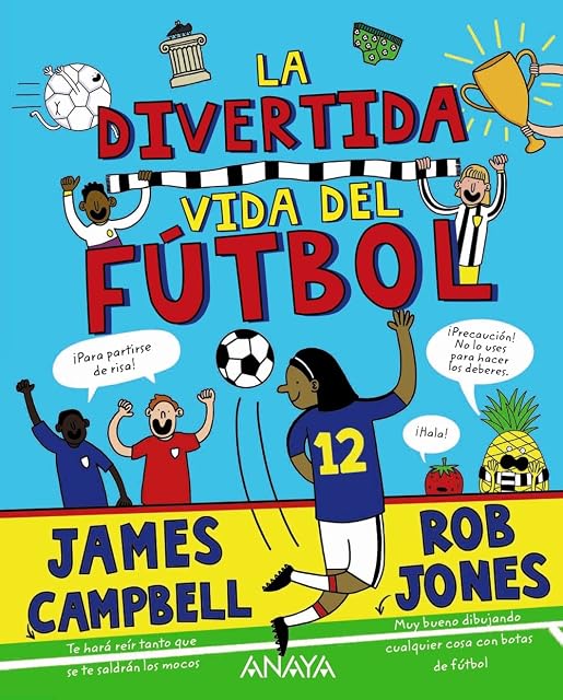 Portada de La divertida vida del fútbol