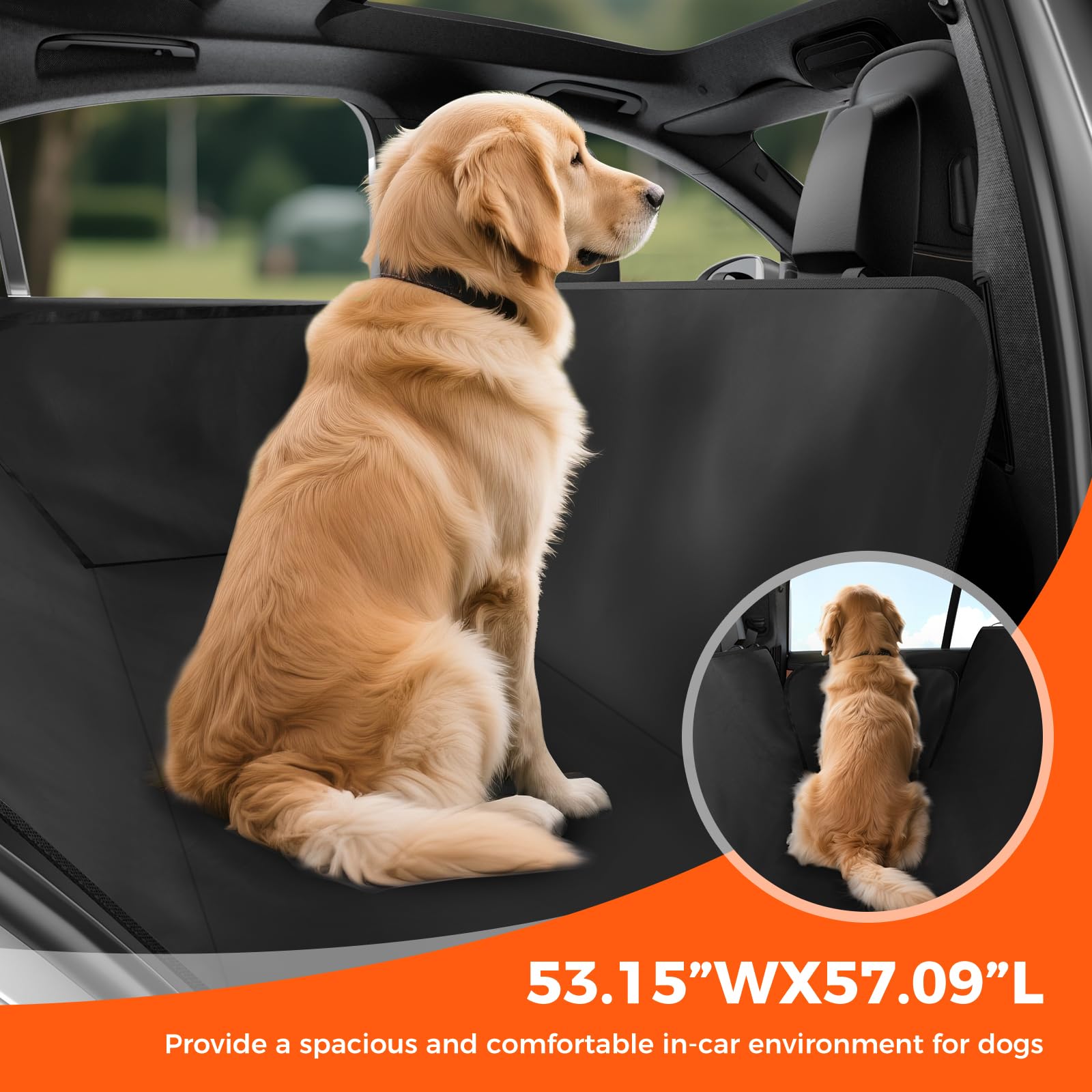Autositzbezug für Hunde