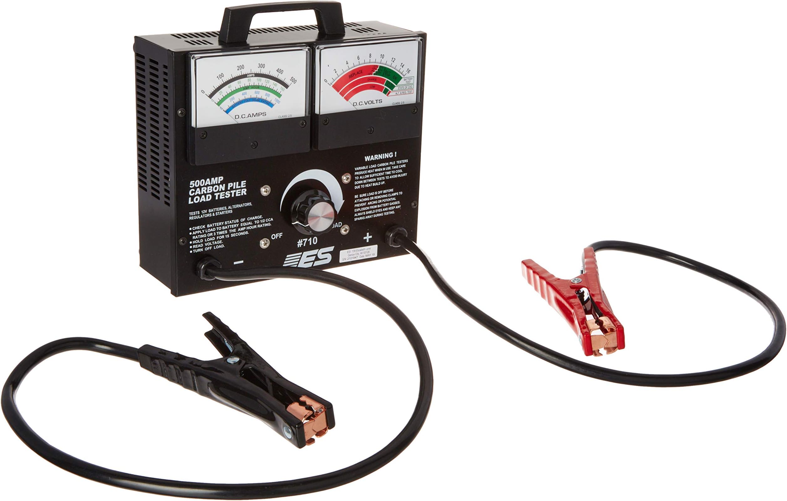 ESI 710 500 Amp Carbon Pile Load Tester