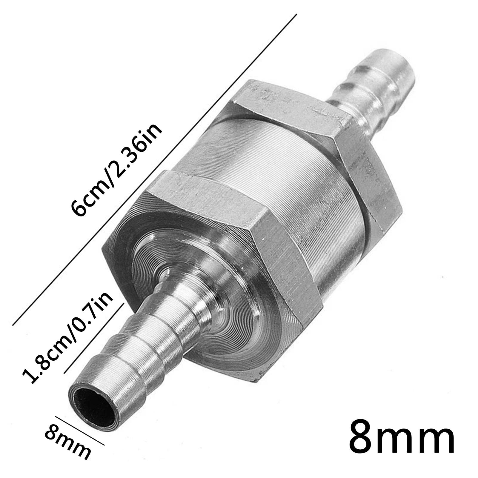 Amazon.co.jp: 燃料ラインチェックバルブ | 逆止弁 6/8/10/12