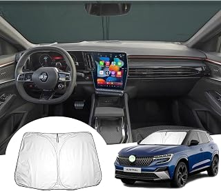 [Mise à Niveau] GAFAT Compatible avec Renault Austral/Rafale/Espace 6 2023-2025 2026 Pare-Soleil Intérieur, 2026 Austral E-Tech Hybrid Accessoires Parasole Pare-Brise, Refroidissement, Protection UV