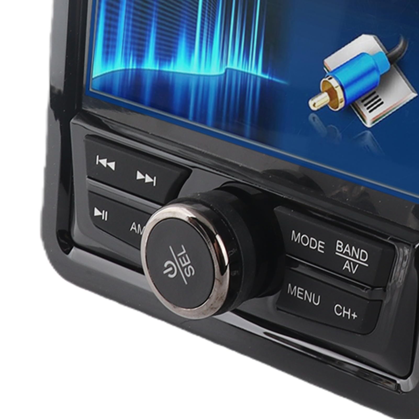 Odbiornik Morski Bluetooth Kompaktowy Odtwarzacz MP5 dla łodzi i Jednostek Pływających 4-calowy Ekran