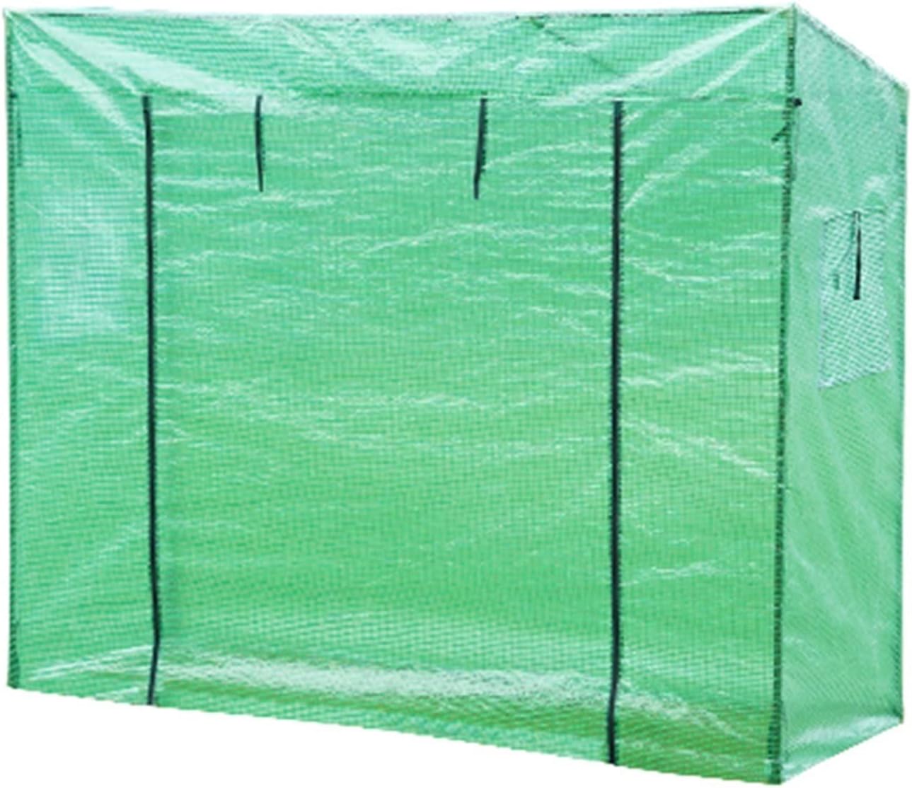 Indoor Outdoor Plant Gardening GreenHouse, Waterproof UV Protected,with Durable PE Cover, Grow Seeds & Seedlings That Need Frost Protection ( Color : Green )