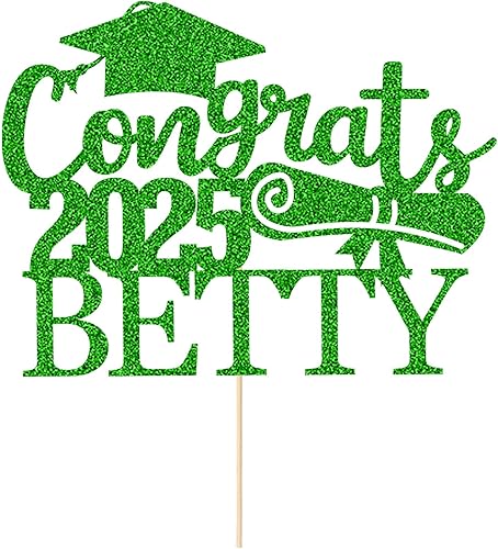 Decoración personalizada para pastel de graduación, decoraciones de graduación de clase de 2023, regalos de graduación con cualquier nombre y fecha,