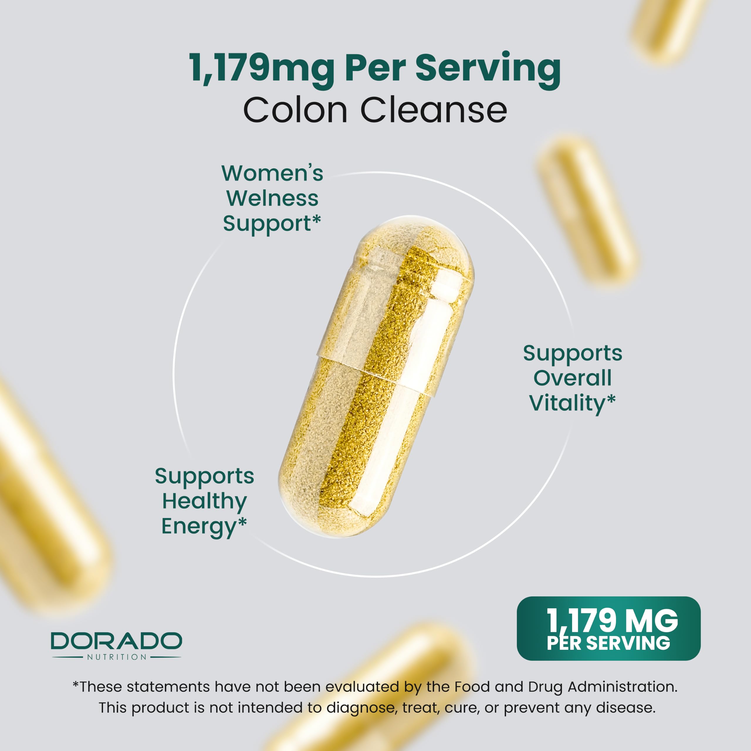 15 Day Colon Cleanse & Detox Pills, Bowel & Intestinal Cleanse, 30 Capsules — Amazon image 5