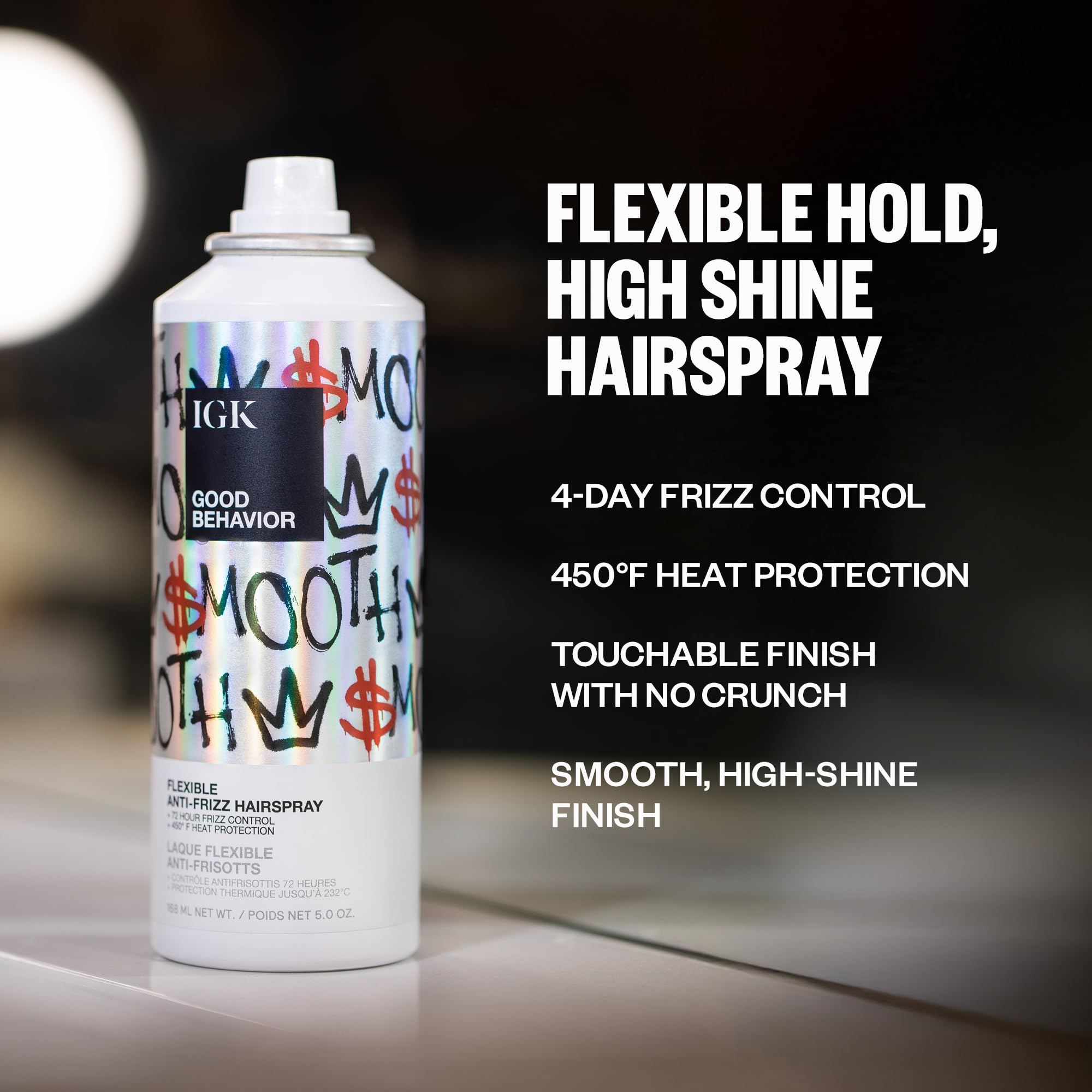 IGK GOOD BEHAVIOR Flexible Hairspray