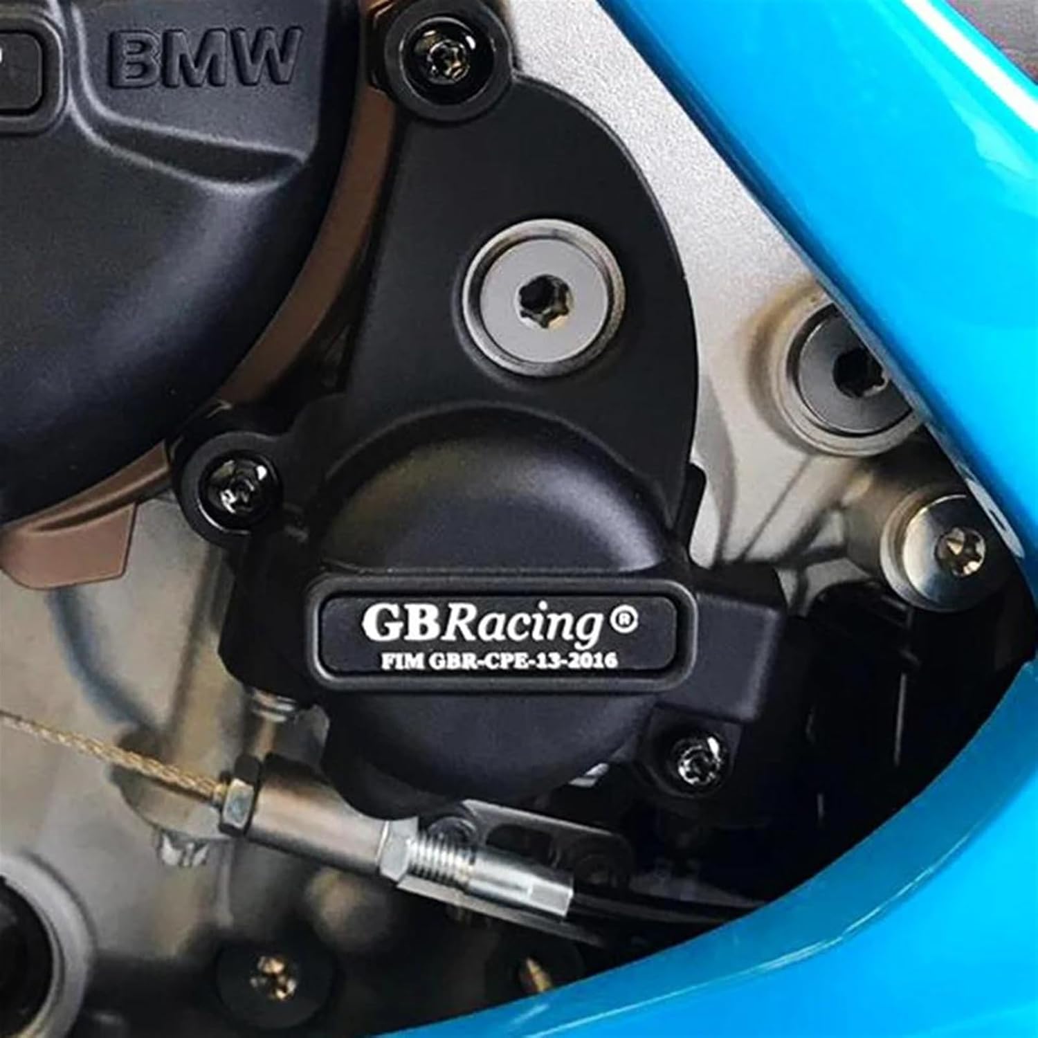 Engine Timing Part Covers for BMW S1000RR 2019-2023 S1000R 2021-2023 Motorcycle Engine Crankcase Stator Side Cover Protective Cover Engine Guards Starter Cover