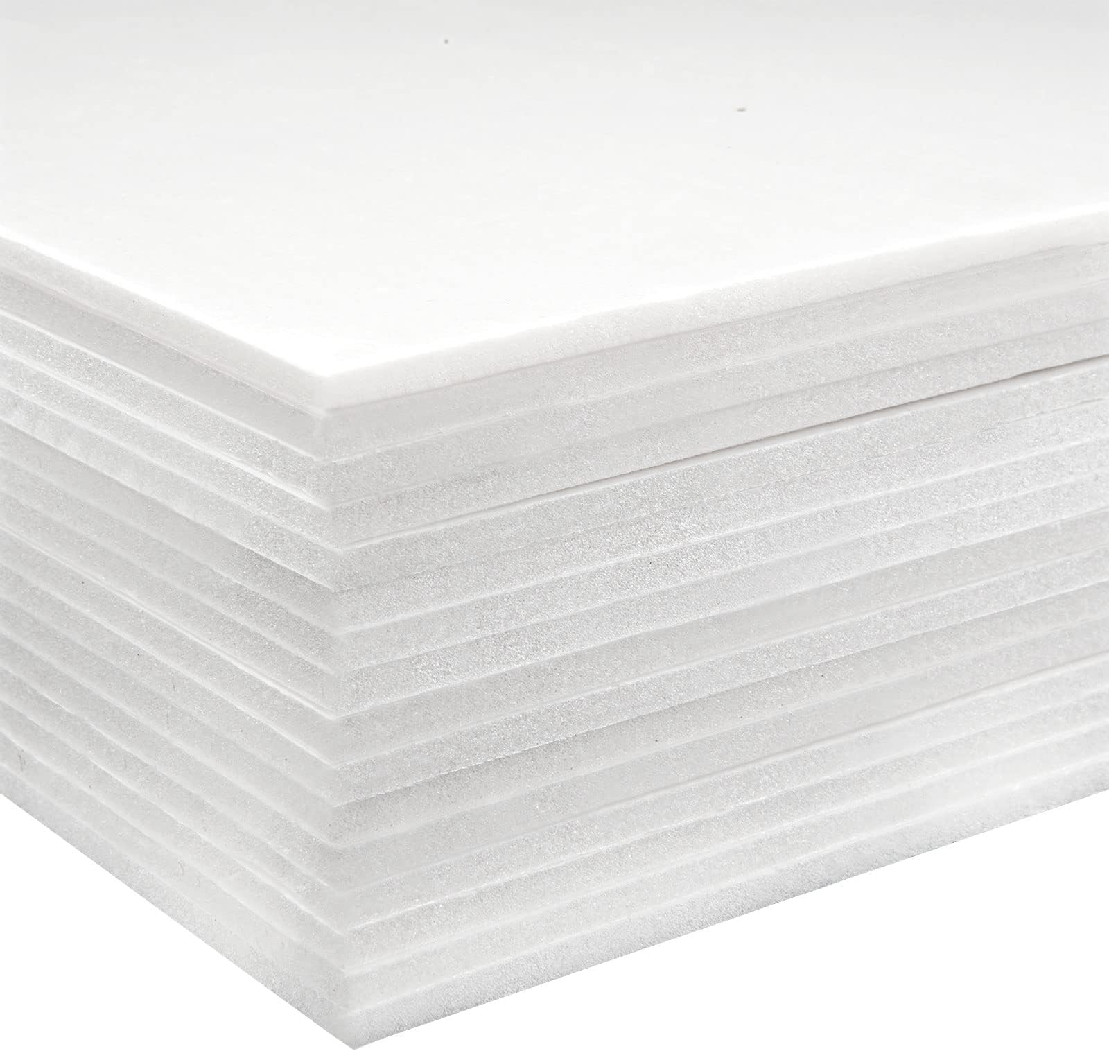 16 Pack A3 Foam Boards AHUNTTER White 5mm Thick Polystyrene Foam Core