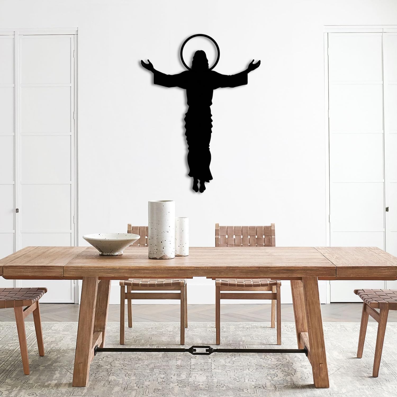 Décoration murale en métal moderne pour sublimer l'ambiance de votre chambre